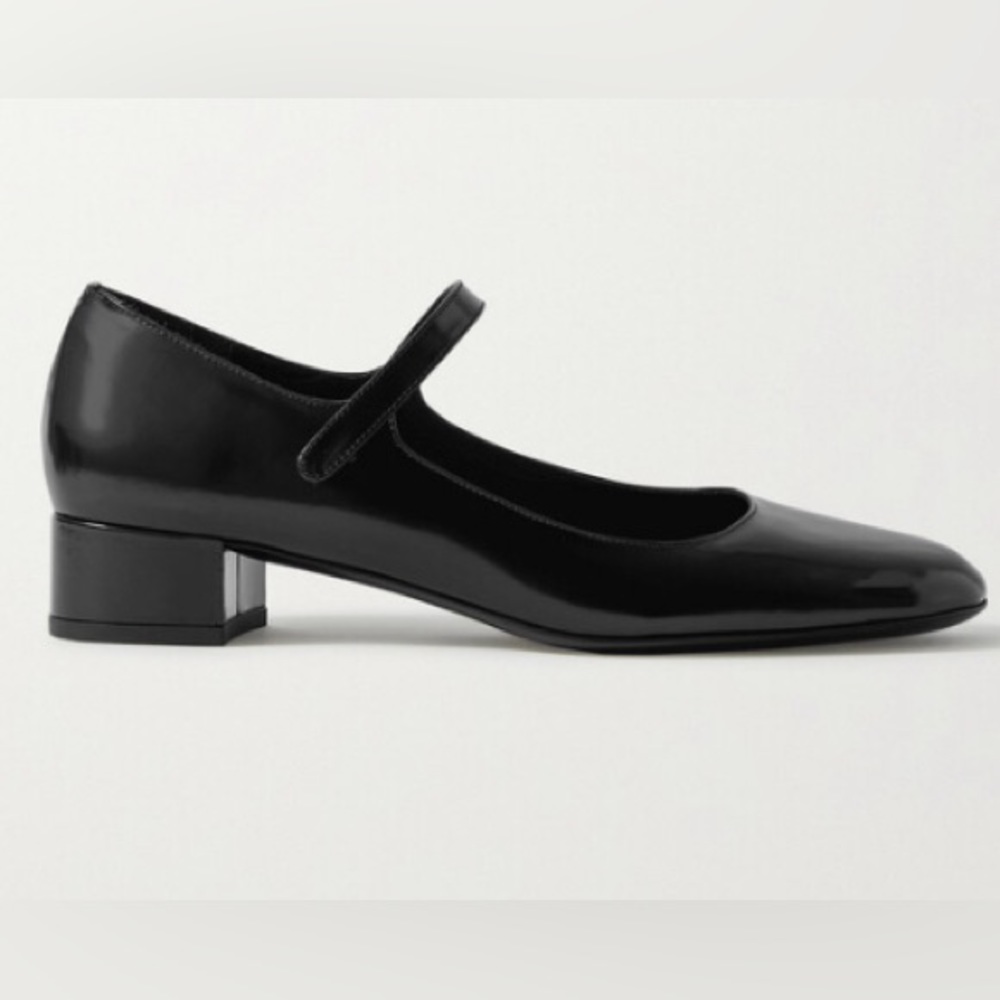 By Far Ginny Mary Jane Flats 39 Black